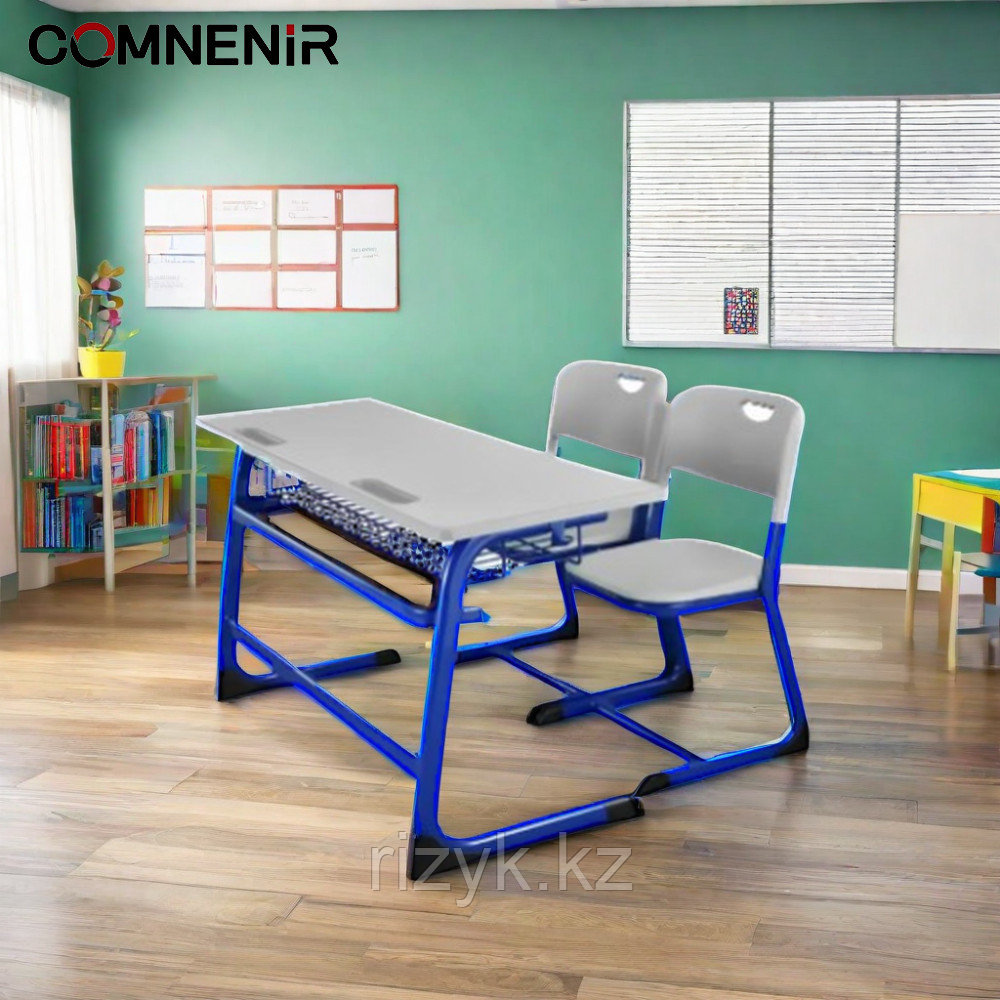 Высококачественный современный парты и стулья, школьные набор для студентов колледжа — изображение 2