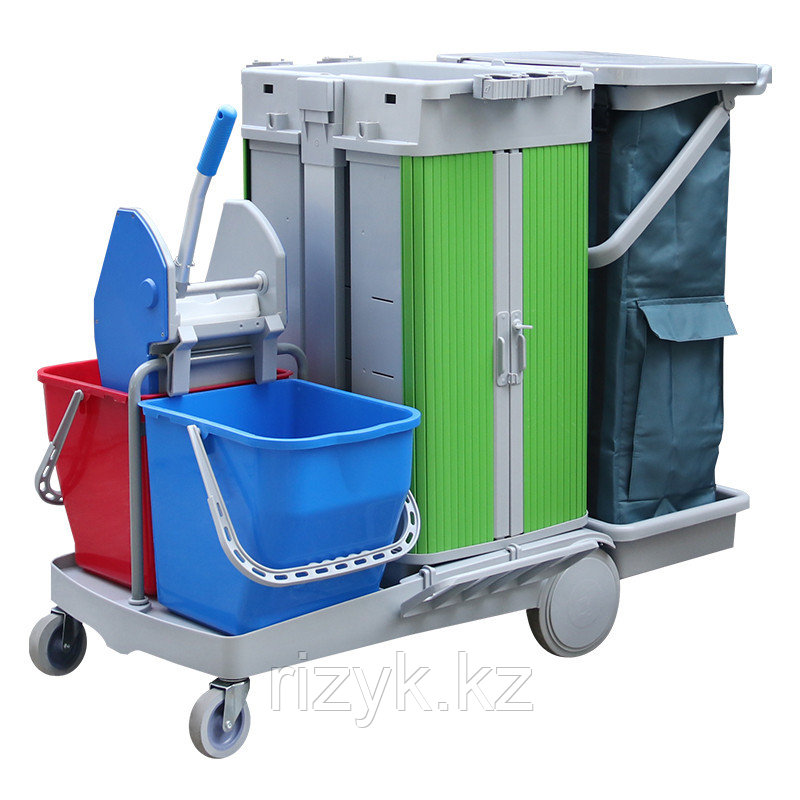 Тележка для уборки, тележка для клининга, тележка для уборщика, уборочная тележка для гостиниц больниц