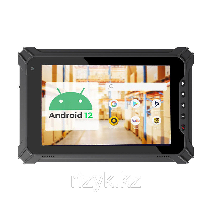 8-дюймаовый Android 12 IP65 планшет 8GB RAM 128GB ROM емкостный сенсорный экран 4G сеть Wi-Fi ручной сканер штрих-кодов