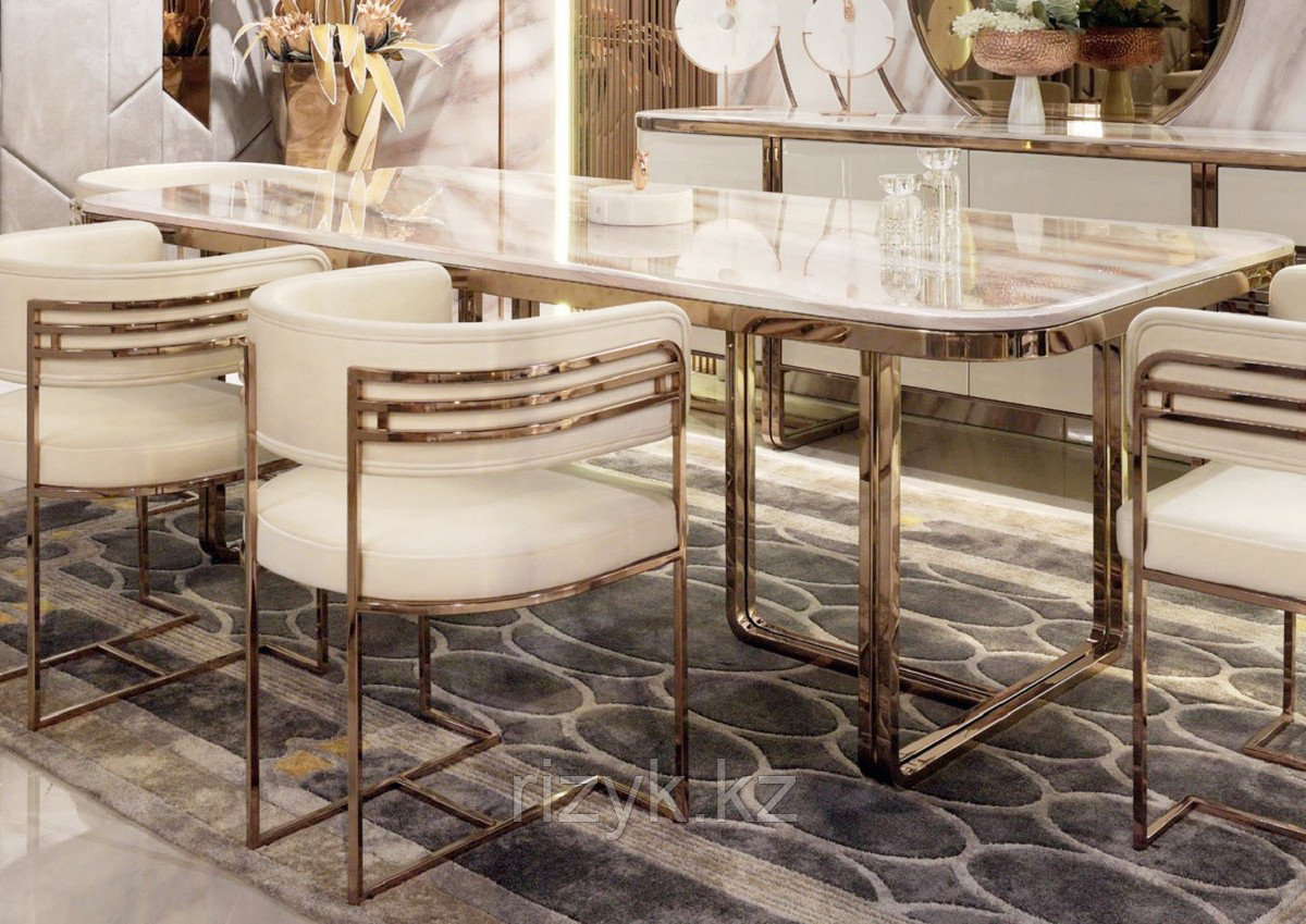 Стул из нержавеющей стали с бархатной тканью для гостиной, кухни, отеля, офиса, — изображение 9